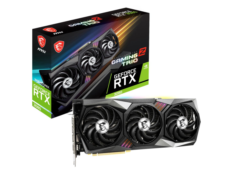 MSI GeForce RTX 3080 GAMING Z TRIO LHR 10GB GDDR6X